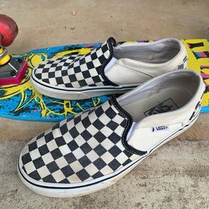 Women’s Slip On Checkered Vans